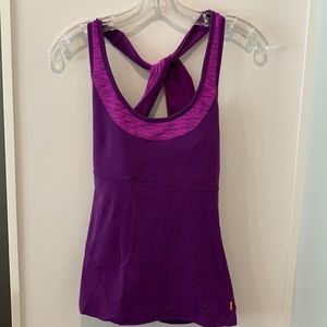 Lucy- Built in Bra Tank Top- size M